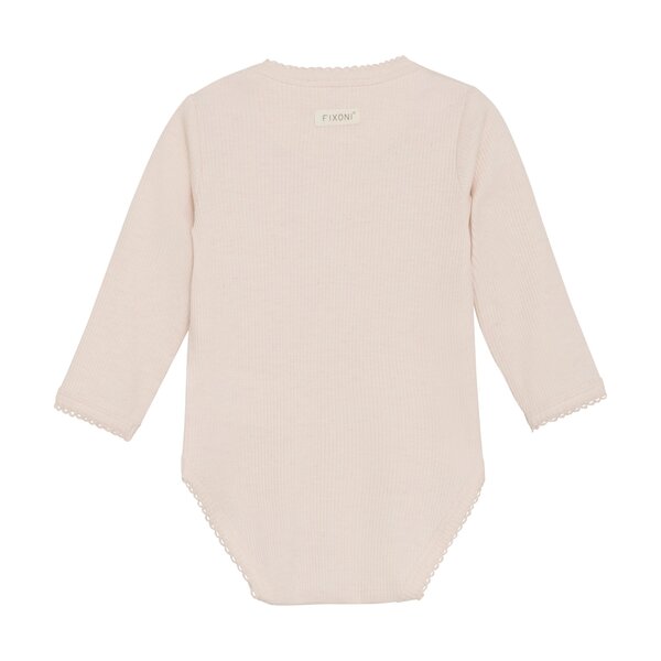 Fixoni Wrap Body LS Melange Rib - Fixoni