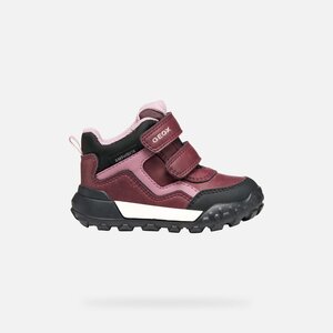 Geox boots B trekkyup Burgundy/Rose - Geox