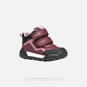 Geox boots B trekkyup Burgundy/Rose - Geox