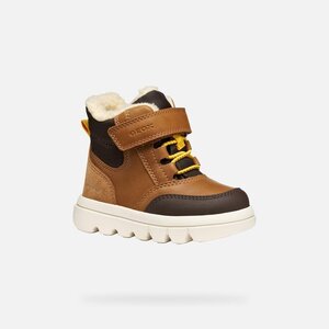 Geox boots B willaboom Tobacco/Dk Brown - Geox