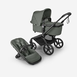 Bugaboo Fox 5 Renew 2in1 stroller set Black/Forest Green - Bugaboo