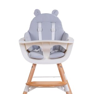 Childhome high chair seat cushion waterproof, Grey - Childhome