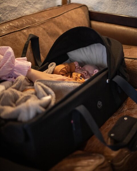 Easygrow Favn 2 Babynest/cot  Black - Easygrow