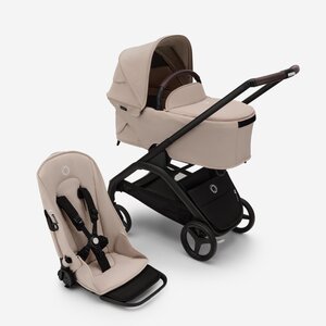 Bugaboo Dragonfly 2in1 stroller set Black/Desert Taupe - Bugaboo