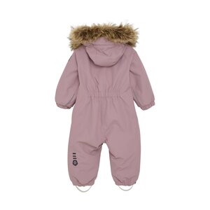 Color Kids Baby Coverall W. Fake Fur - Color Kids