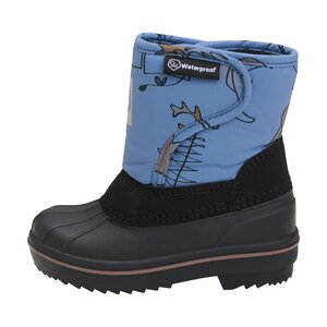 Color Kids Boots w. wool & WP, AOP - Color Kids