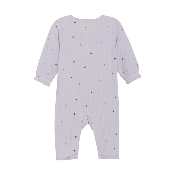 Fixoni Romper LS Rib - Fixoni