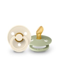 Bibs соска anatomical Ivory/Sage - Bibs