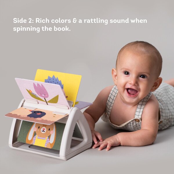 Taf Toys Tummy Time Spinning Book - Taf Toys