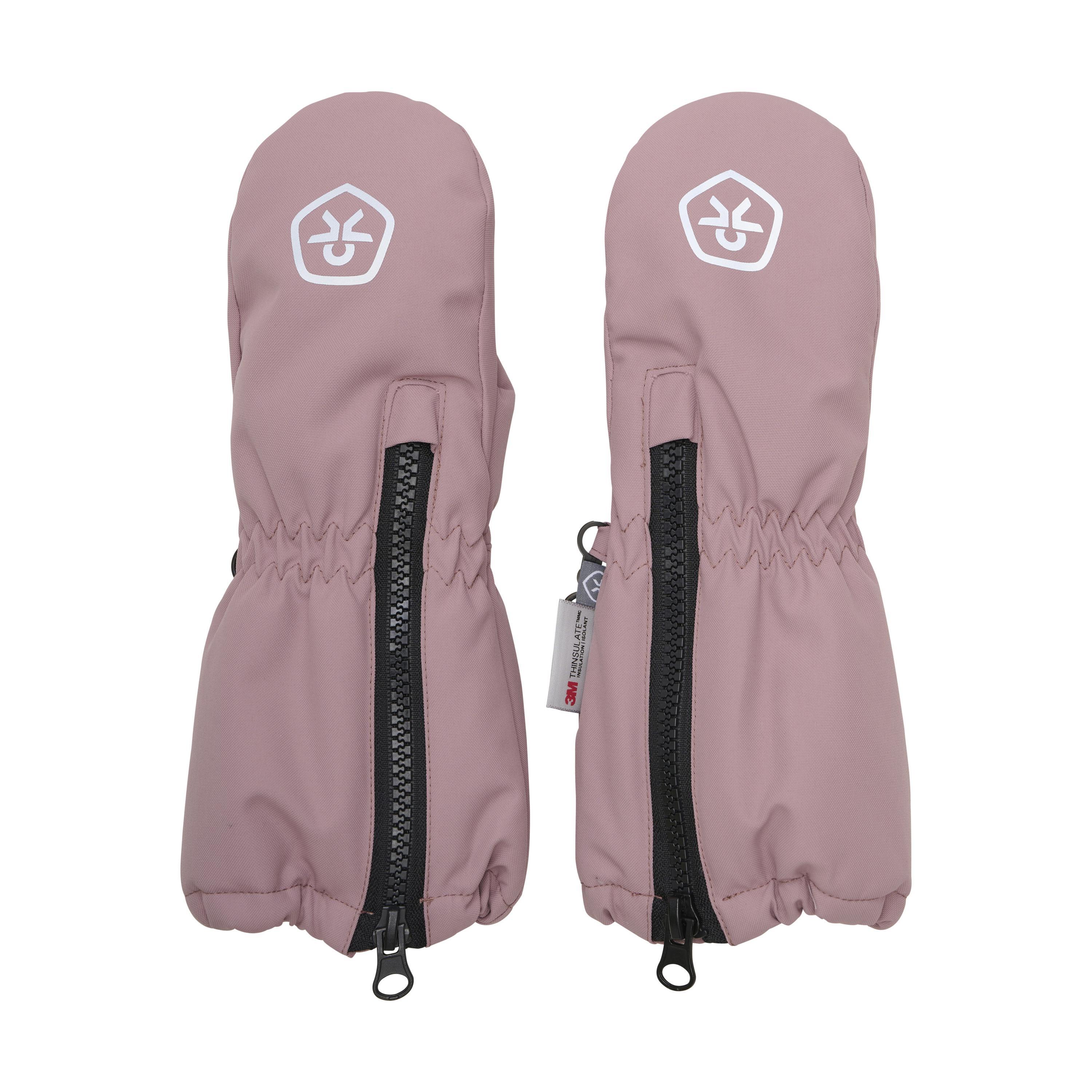 Color Kids Mittens Long W. Zipper - Color Kids