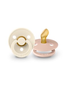 Bibs соска anatomical Ivory/Blush - Bibs