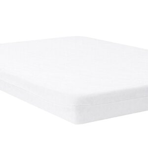 Tinynord 2in1 Fitted Sheet & Protector 70x140 White   - Tinynord