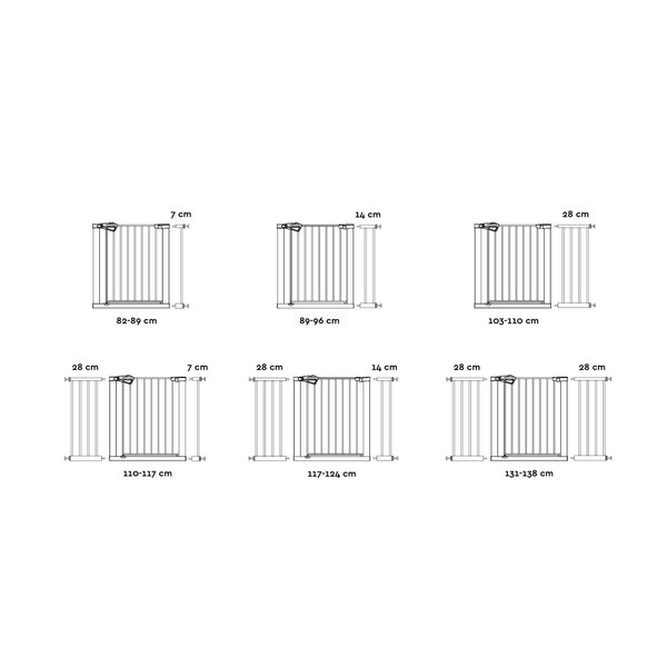 Tinynord gate extension GIA 28 cm - Tinynord