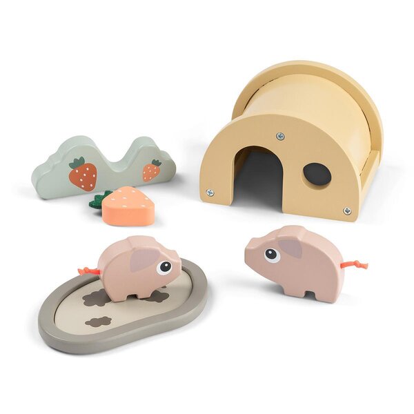 Done by Deer деревянная игрушка Tiny farm play set Pigee - Done by Deer