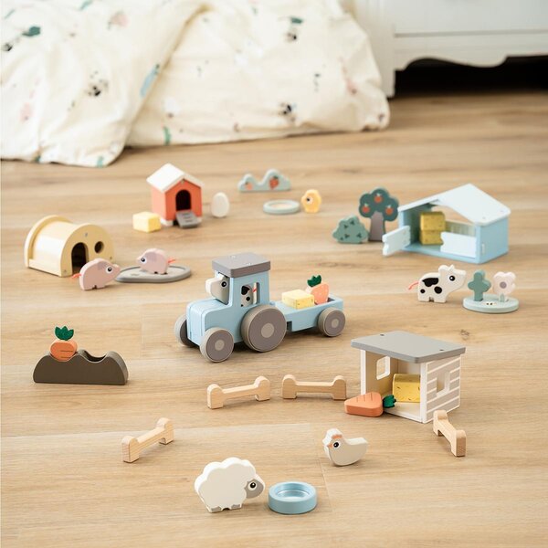 Done by Deer деревянная игрушка Tiny farm play set Sheepy - Done by Deer