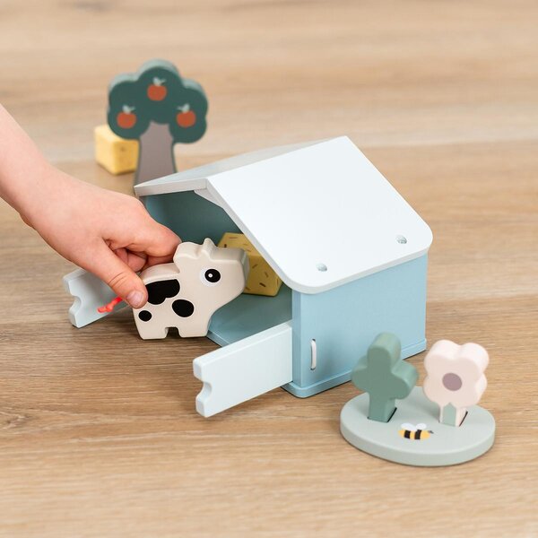 Done by Deer деревянная игрушка Tiny farm play set Dotti - Done by Deer
