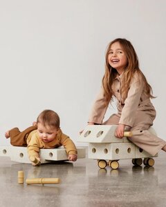 Modu building blocks Explorer Set Sand Grey/Honey Yellow - Modu