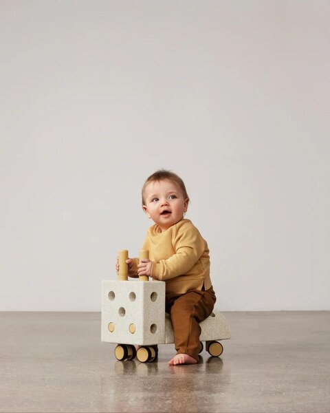 Modu building blocks Tiny Ride Sand Grey / Honey Yellow - Modu