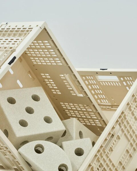 Modu Storage Crate Sand Grey - Modu