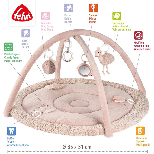 Fehn 3-D mängumatt, Flamingo - Fehn