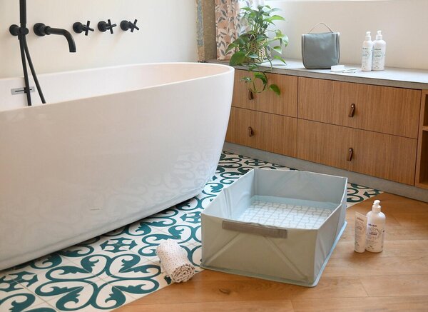 Beaba Cameleo foldable pop up bath Green Blue - Beaba