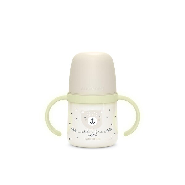 Suavinex learning cup +6m 150ml Wild & Free Grey - Suavinex
