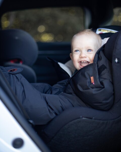 Easygrow Ferd Mini car seat footmuff Black - Easygrow