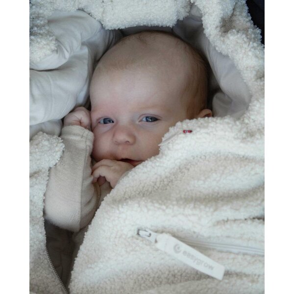 Easygrow Lyng car seat bag Teddy Ivory - Easygrow