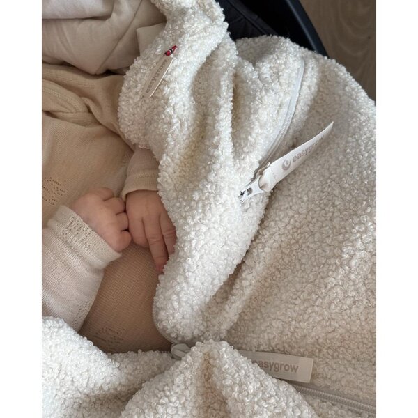 Easygrow Lyng car seat bag Teddy Ivory - Easygrow