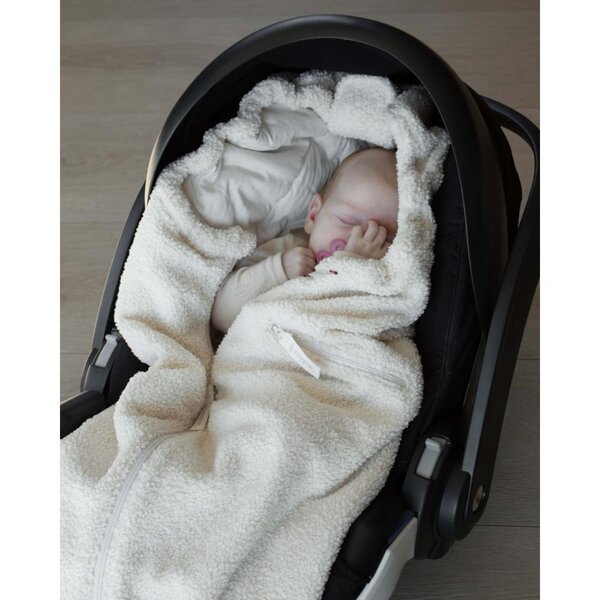 Easygrow Lyng car seat bag Teddy Ivory - Easygrow