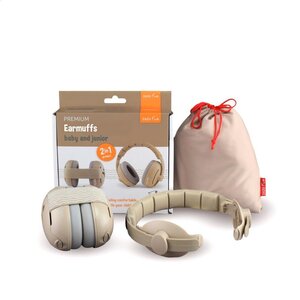 Zazu Ear Protection 2-in-1 Baby/Toddler Beige - Zazu