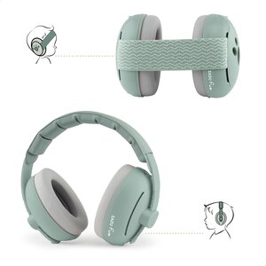 Zazu Ear Protection 2-in-1 Baby/Toddler Sage - Zazu