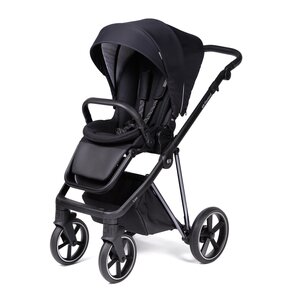 Tinynord Lux stroller set Caviar Black, Chrome Black - Tinynord