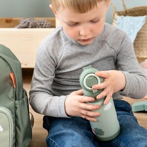 Done by Deer Insulated bottle  340ml, Playground Green - Nuvita