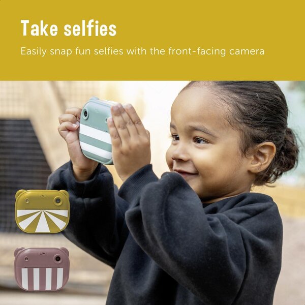 Zazu Fun Digital Camera for Kids with Printer Pink - Zazu