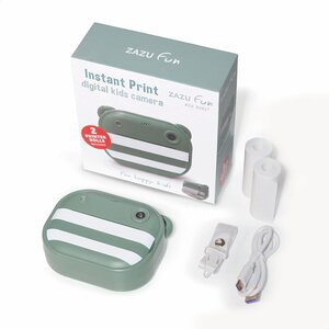 Zazu Fun Digital Camera for Kids with Printer Green - Zazu