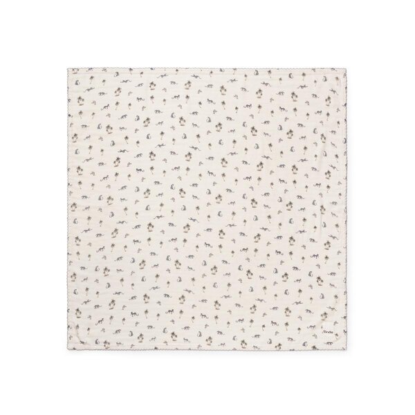 Elodie Details Bamboo Muslin Blanket 80x80cm, Garden Leos Resort - Elodie Details