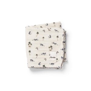 Elodie Details Bamboo Muslin Blanket Garden Leos Resort - Elodie Details