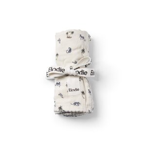 Elodie Details Bamboo Muslin Blanket Garden Leos Resort - Elodie Details