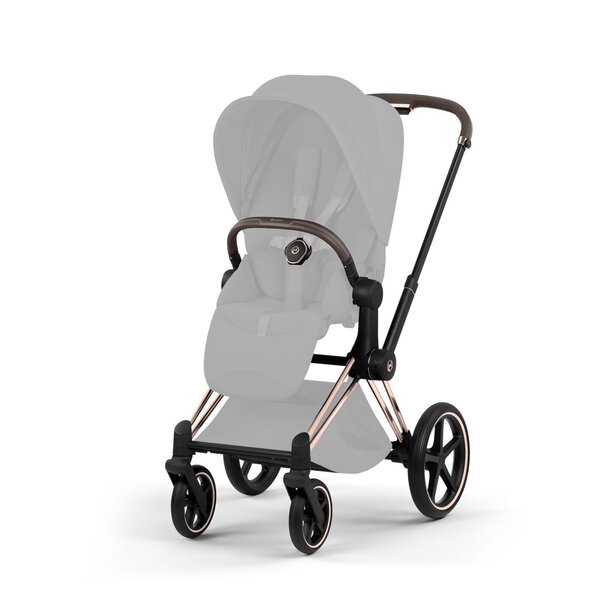 Cybex Priam Style stroller set Off White, Frame Rose Gold - Cybex