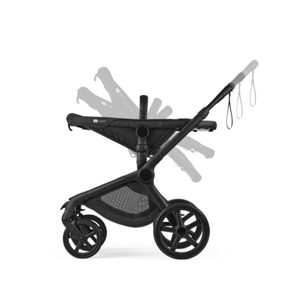 Bugaboo Fox 5 Renew 2in1 stroller set Black/Heritage Black,Dusty Pink - Bugaboo