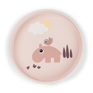 Done by Deer silicone Stick&Stay plate Playground Powder - Done by Deer