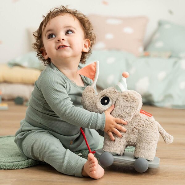 Done by Deer pull along 2-in-1 toy Elphee Sand - Done by Deer