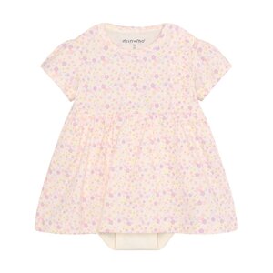 Minymo Body Dress SS AOP - Minymo