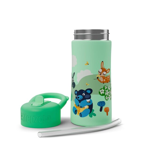 Affenzahn Stainless Steel Bottle Mighty meadow - Affenzahn