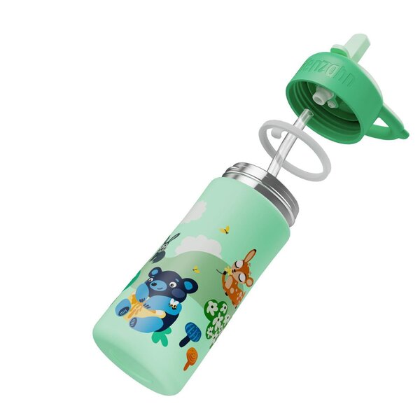 Affenzahn Stainless Steel Bottle Mighty meadow - Affenzahn