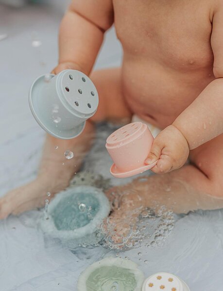 Teddykompaniet silicone stacking toy 27cm, Teddy bear - Teddykompaniet