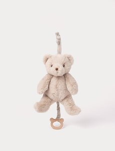Teddykompaniet музыкальная игрушка 37cm, Teddy Bear Beige - Teddykompaniet
