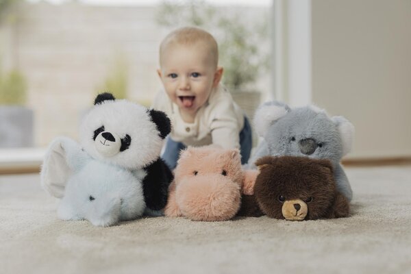 Teddykompaniet мягкая игрушка 30cm, Soft Squad Hippo  - Teddykompaniet