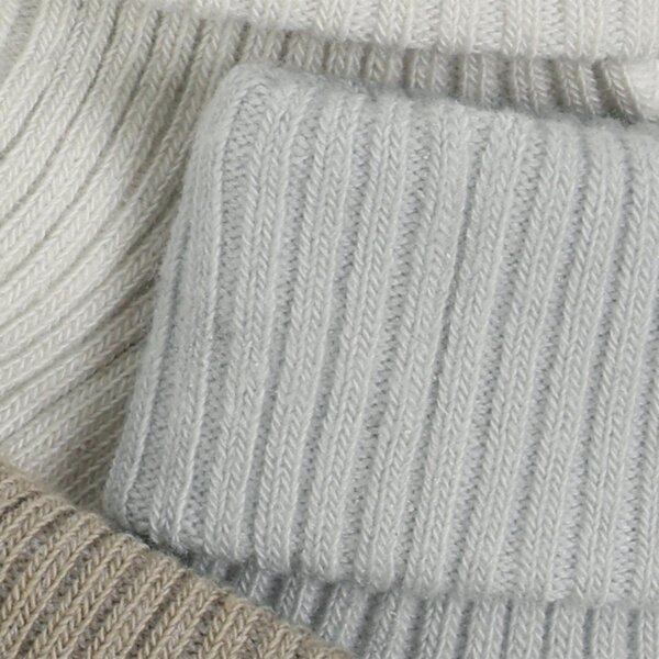 Minymo Baby 2x2 rib sock (3-pack)  - Minymo